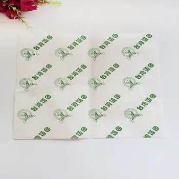 custom printed food grade wax paper sandwich wrap packaging paper