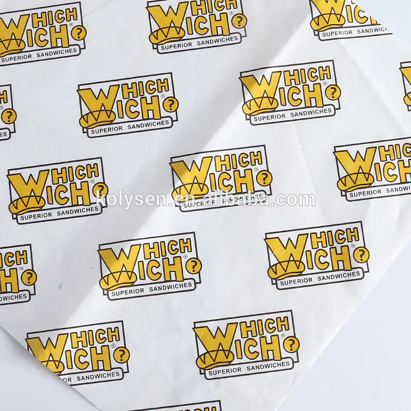 Custom Deli Sandwich Wrapping Paper
