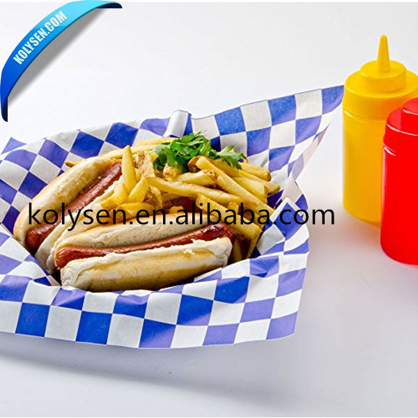 OEM Service food grade greaseproof paperBurger paper Export from China