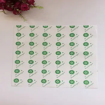 custom printed food grade wax paper sandwich wrap packaging paper