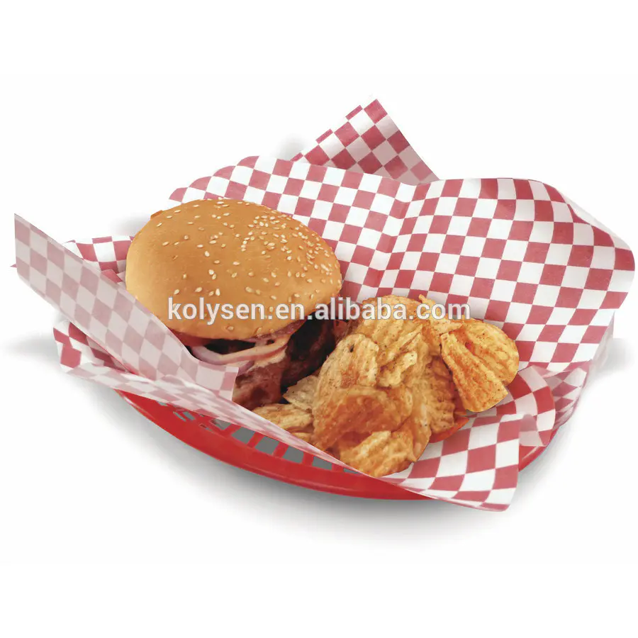 OEM Service food grade greaseproof paperBurger paper Export from China