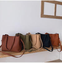 Casual Large Capacity Totes Designer Handbags Luxury Leather Female Shoulder Messenger Buckets Bag