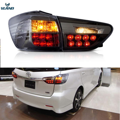 VLANDfactoryCar light LED Taillight for Toyota Wish 2009 2010 2012 2013 2014 2015 For Wish LED Tail lamp with Moving Signal