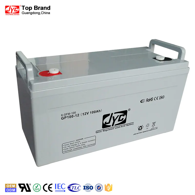 Sufficient capacity sealed maintenance free lead acid 12v 100ah flow battery