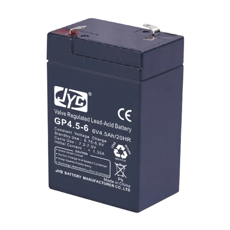 Sealed 6v 4ah 20hr Valve Regulated Rechargeable Lead Acid Battery Best Trade Assurance Small Size Free ABS JYC Battery