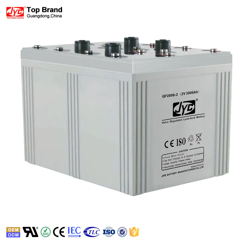 most reliable supplier sealed maintenance free lead acid 2v 4000ah battery