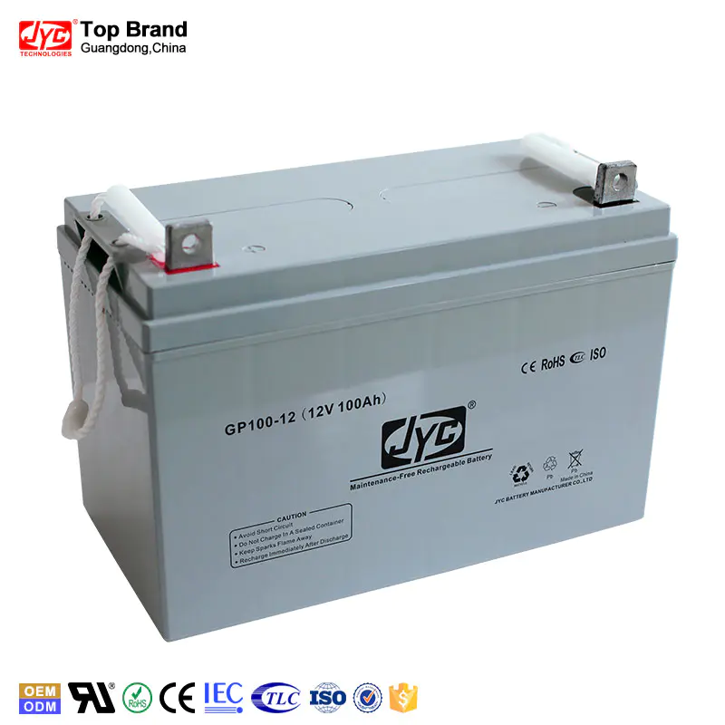 Deep Cycle Solar Gel Battery 12v 100ah Lead Acid Battery for UPS/Solar/Telecom/Backup