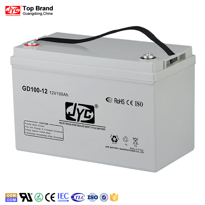 Gel Battery 12v 100ah - Buy Deep Cycle, solar battery gel, VRLA Product on  Jingsun New Energy and Technology Co., Ltd.