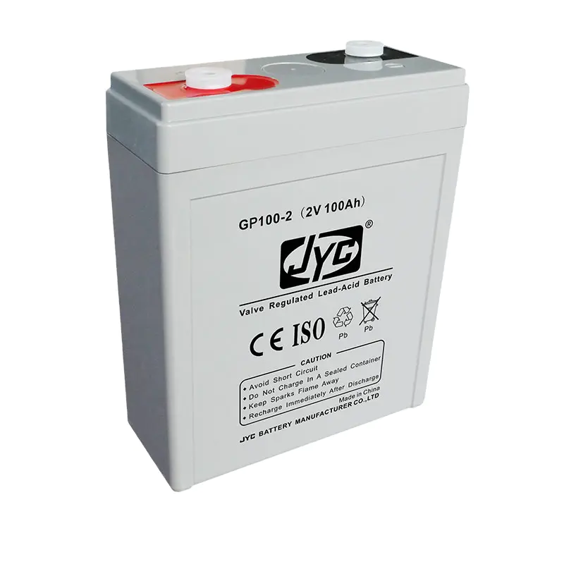 JYC 2V 100Ah AGM Gel Lead Acid Battery 6S1P Formed Solar UPS Deep Cycle Battery 12V 100Ah