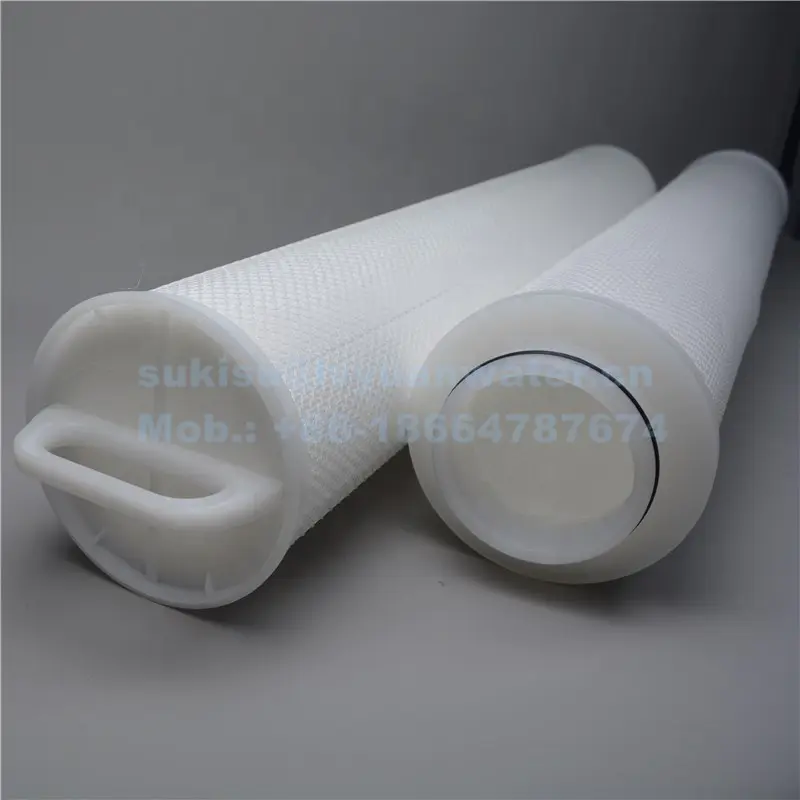 Industrial large flux cartridges Pleated Cartridge Filter High Flow Filter Cartridge for R.O water purification system