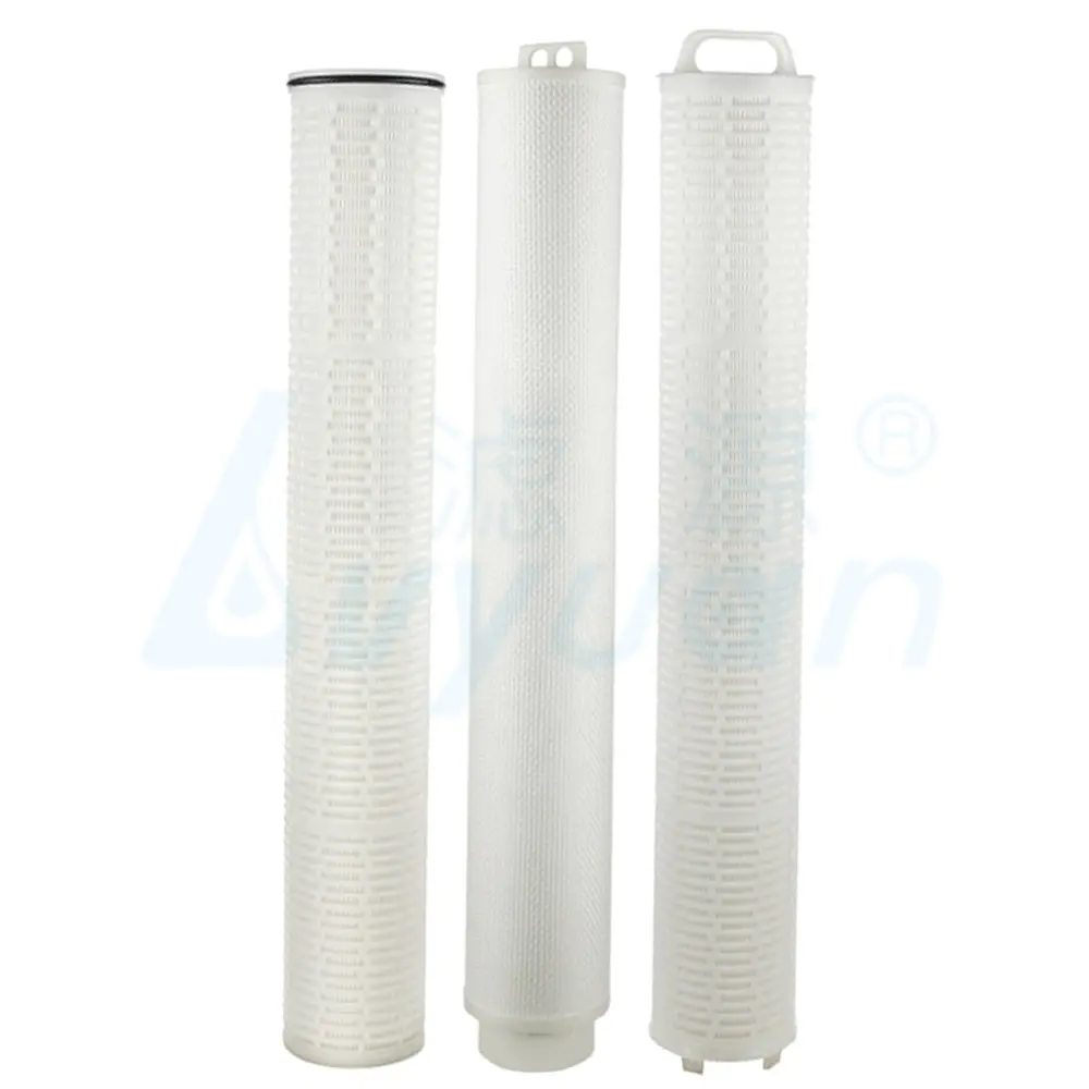 40 inch * 6 inch High flow pleated filter cartridge water filter elelment industrial filters for industrial water pre-filtration