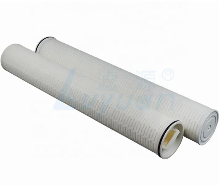 High Flow Water Pleated Filter Cartridge 20/40/60 Inch Filter for Industrial Liquid Filtration