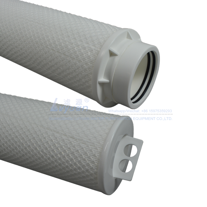 High flow pleated polypropylene 1/5/10 microns 40 60 inch water filtration cartridge pp for sea RO water treatment machinery