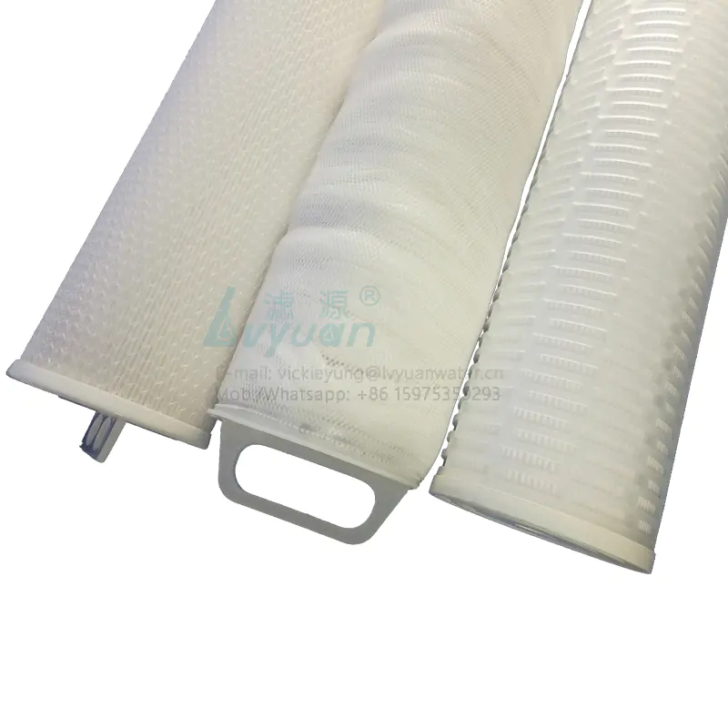 High flow water filter housing filter polypropylene (PP) 5 microns cartridge pre filter for horizontal stainless steel housing
