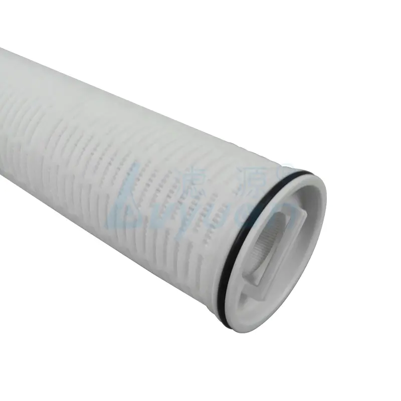 High Flow Water Pleated Filter Cartridge 20/40/60 Inch Filter for Industrial Liquid Filtration