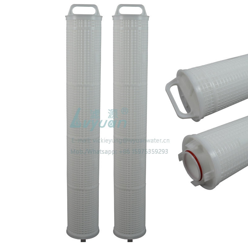 Large capacity 60 inch polypropylene pleated membrane cartridge pp 60