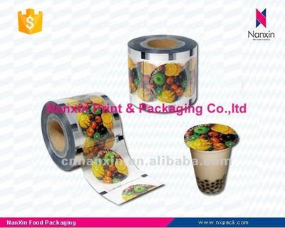 food packaging milk tea cup lid sealing film