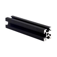 Black 2020 V-slot aluminum extrusion profilesfor CNC table