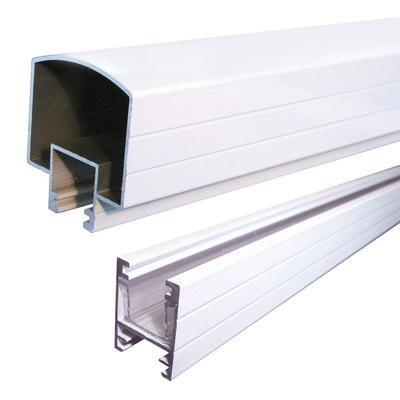 Aluminum railing rectangular tube profile