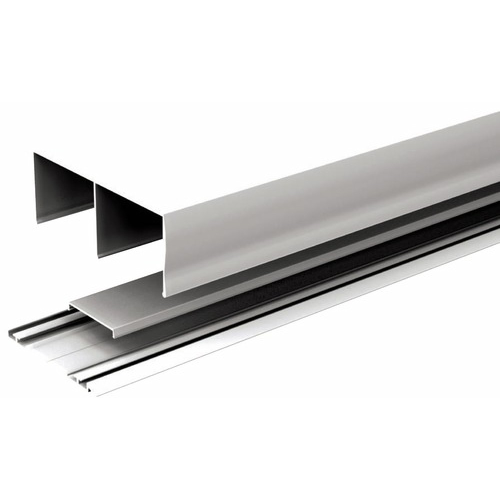 Aluminium handrail profiles for outdoor metal stair