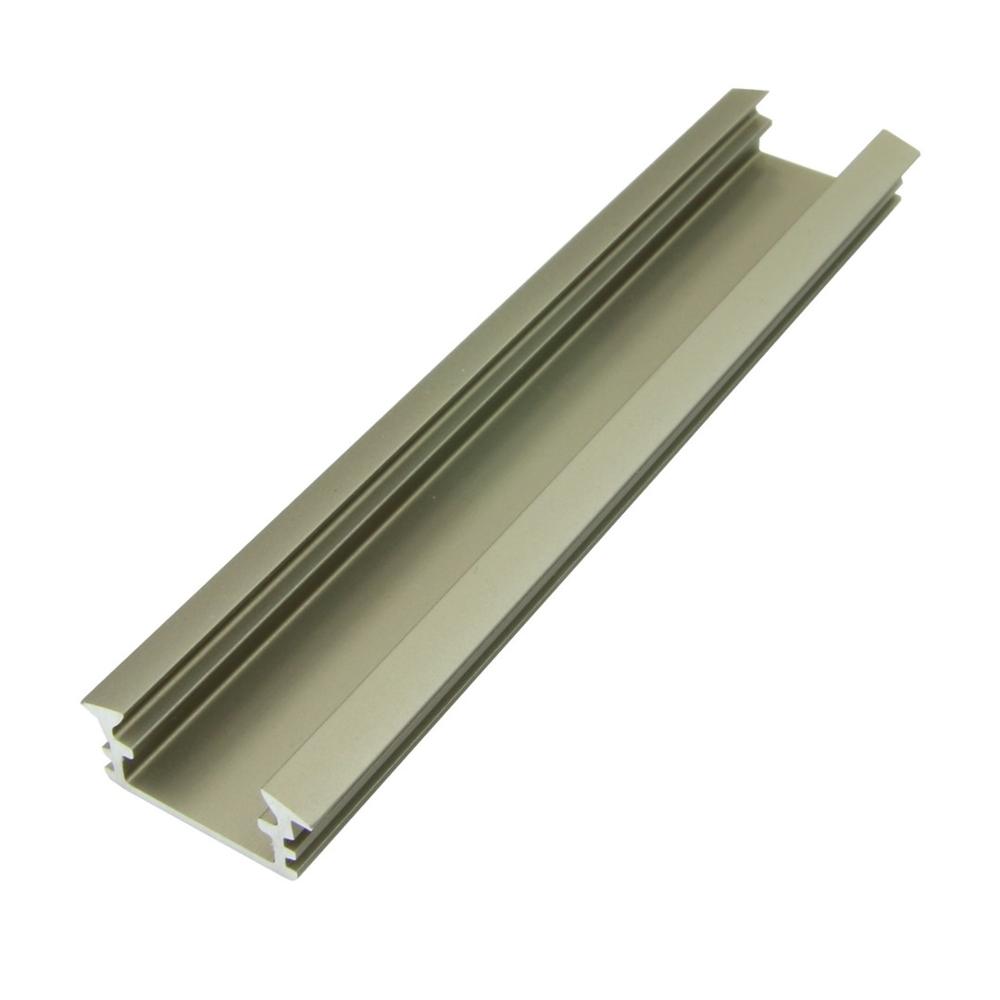 Anodized slvier aluminum industrial curtain track hollow aluminium section