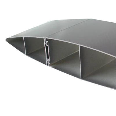 Extruded aluminum airfoil blade profile for industrial