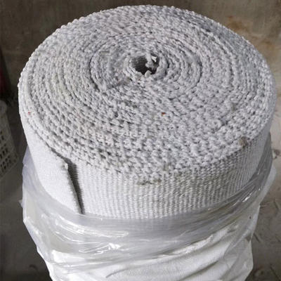 Non flammable insulation alumina silicate ceramic fiber cloth