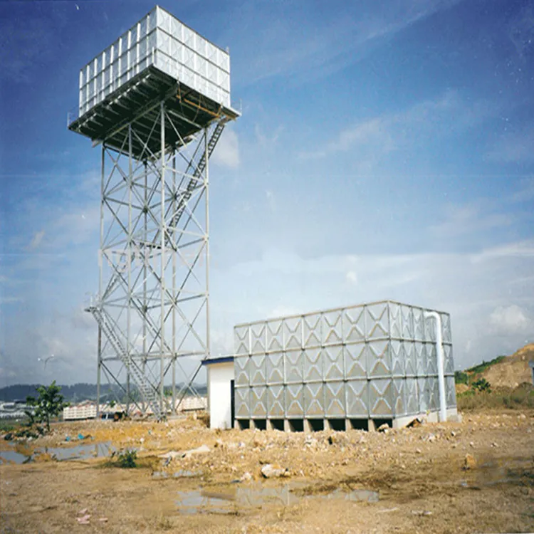Prefabricated steel structure water tank tower