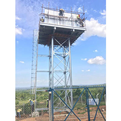 China Galvanized Steel Structure Building/water Tank Tower Supplier For Sale