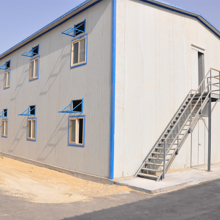 Light prefabricated steel structure warehouse for garment factory