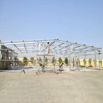 China Supplier Low Cost Fabricated Warehouse Construction Steel Structure Materials
