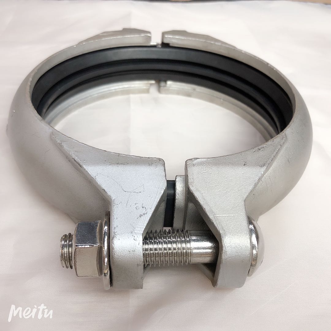 ss 304/316L pump clamp use for grooved fitting connection or grooved pipe