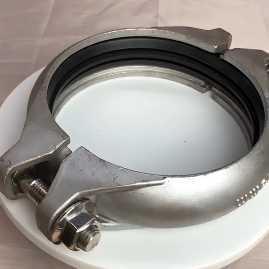 Factory direct sales high quality pump clamp fitting flexible coupling SS304/316L