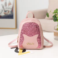 Osgoodway2 New fashion colorful cat mini messenger small bag women leather backpack