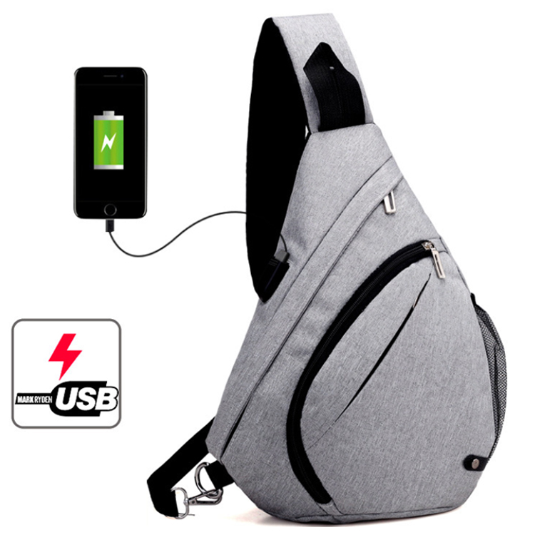 Osgoodway2 Fashion Trendy Hiking Daypack Sling Bag Crossbody Backpack Shoulder Bag Men