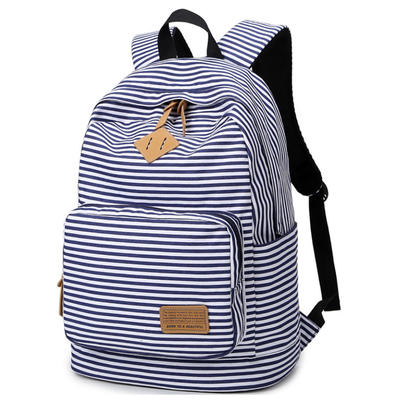 Osgoodway OEM Trendy Canvas Mochilas Teens Backpack School Bags Women School Backpack