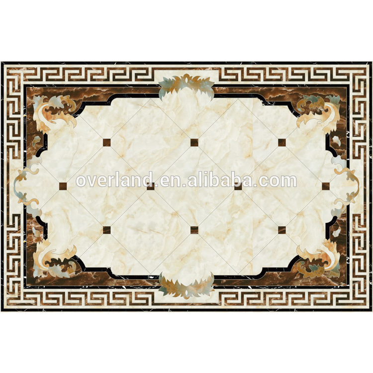 Luxury decorative carpet tile pattern