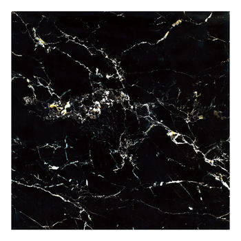 Black marble tile with white veins