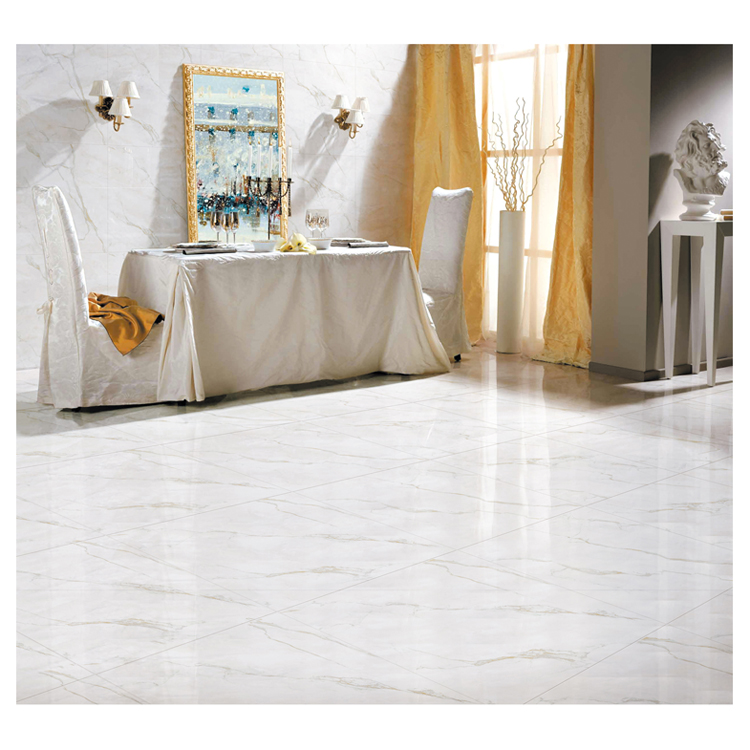 Floor tile 60 x 60mm white
