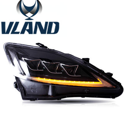 VLAND car head light for IS250 LED head light 2006-2012 for IS250 headlamp LED IS250 front light factory price