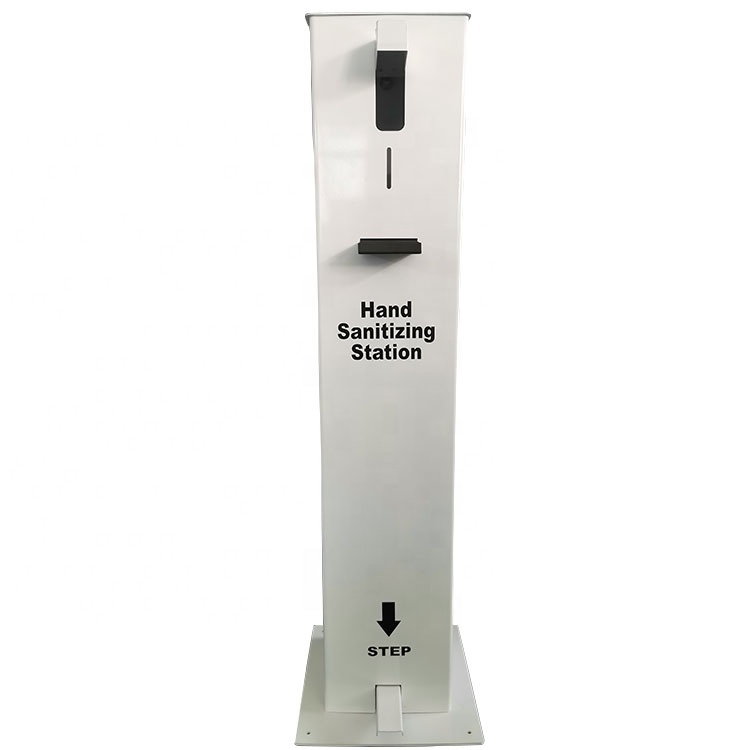 Contactless foot pedal hand sanitizer dispenser touchless