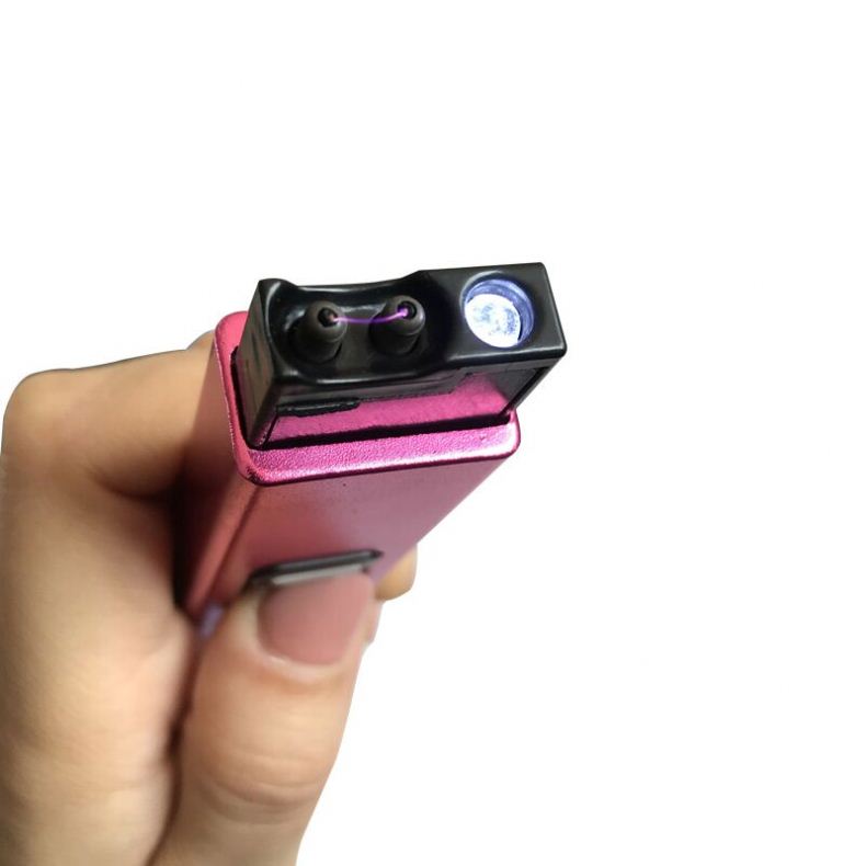 Long Shape Style Lighter Rechargeable USB Lighter Kitchen Use Single Arc Lighter