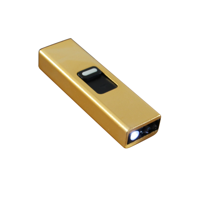 Popular Flashlight Slider Mini Atomic Lighter Plasma Encendedores 2019 for Women Zinc Alloy