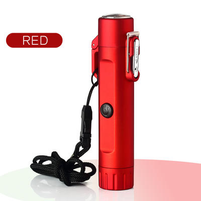 2020 Innovative Outdoor USB Rechargeable Dual Arc Electric Tactics Lighter