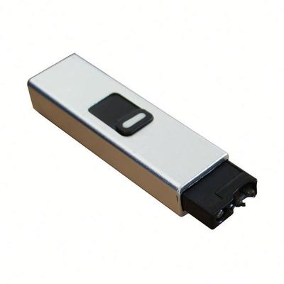 Long Shape Single Arc Lighter Rechargeable USB Lighter Multi-Color Accept OEM Lighter