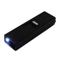 Usb Custom Lighter Rechargeable Good as Gift Flashlight Lighter Hot Selling Metal Windproof