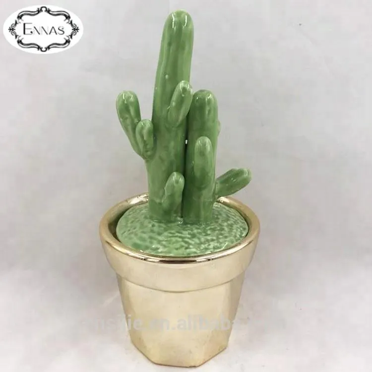 wholesale Artificial succulent plants ceramic material succulent for pot plant