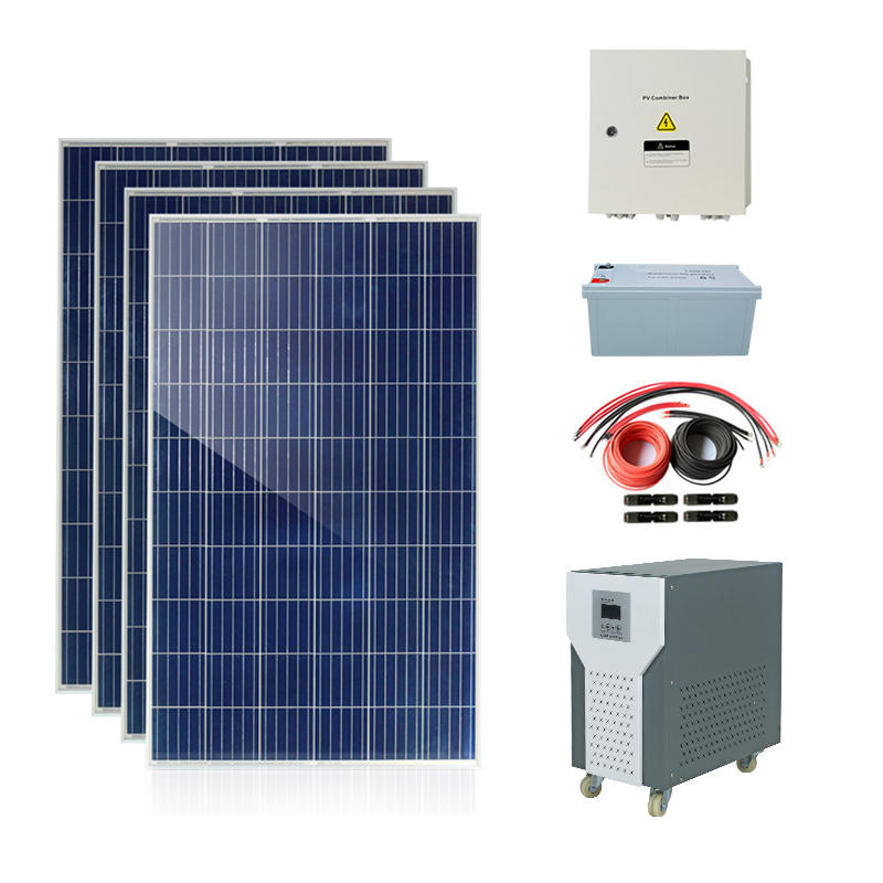 12v Hot selling low profit portable panel home solar led lights kit