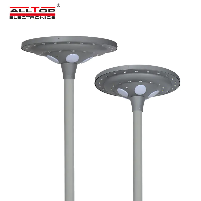 ALLTOP High quality aluminum housing road park lighting ip65 30w 60w led solar garden light