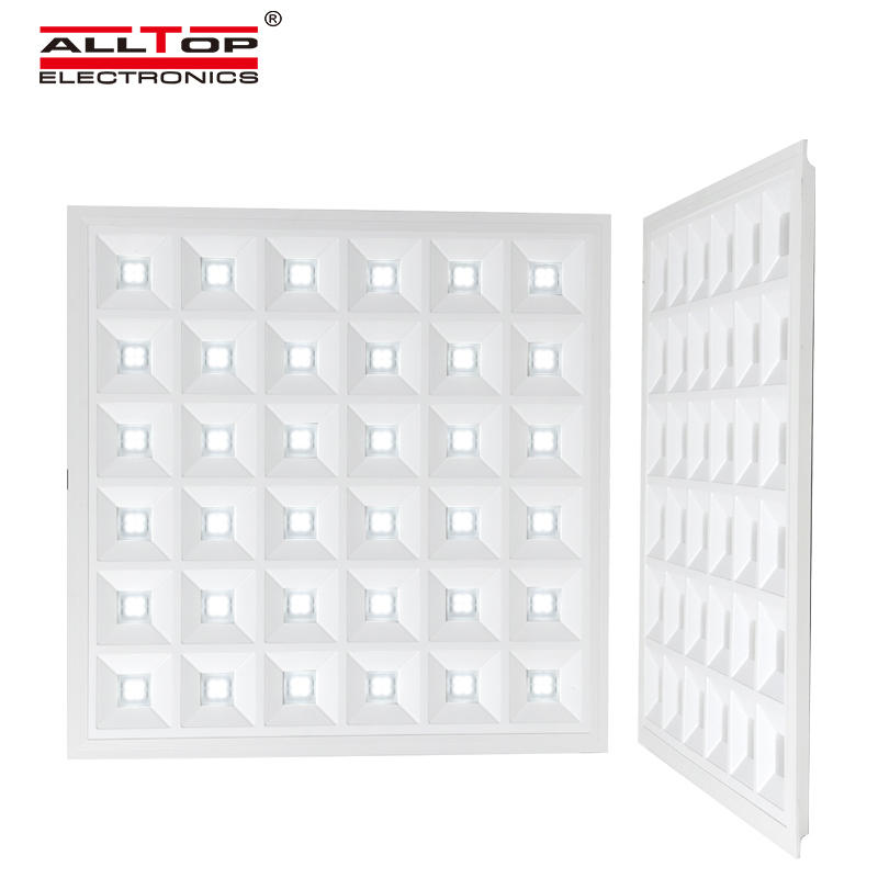ALLTOP New design indoor Iron PET housing smd 48w recessed square led panel light